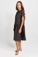 Women's Dress | Sandy Drawstring Waist Dress | BETTY BASICS