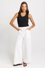 Women's Pant | Saffra Relax Leg Jean | BETTY BASICS