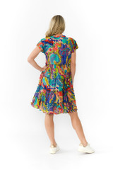 Women's Dresses | Leela V Neck Mini Dress | ONE SUMMER