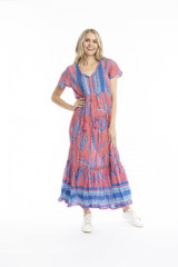 Women's Dresses | Zola V Neck Maxi Dress | ONE SUMMER