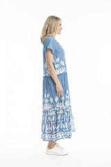 Women's Dresses | Zola V Neck Maxi Dress | ONE SUMMER
