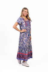 Women's Dresses | Zola V Neck Maxi Dress | ONE SUMMER