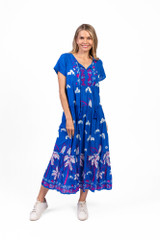 Women's Dresses | Zola V Neck Maxi Dress | ONE SUMMER
