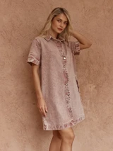 Women's Dress | Pepe Wave Denim Dress | SASS