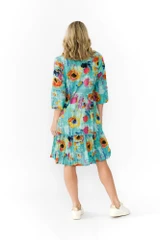 Women's Dresses | Vivian V Neck Shirt Dress | ONE SUMMER