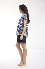 Women's Top | Monaco Contemporary Tee  | ORIENTIQUE
