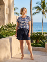 Women's Top | Monaco Contemporary Tee  | ORIENTIQUE