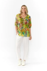 Women's Top | Tessa V-Neck Tassel Top | ONE SUMMER