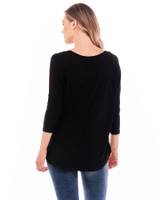 Women's Tops  | Milan 3/4 Sleeve Top | BETTY BASICS