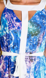 Ladies Dresses Online | Underwater Dreaming Cutout Maxi | Honey & Beau
