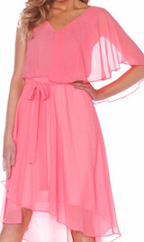 Ladies Dresses | Safari Shadows Hi-Low Dress | HONEY & BEAU