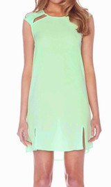 Ladies Dresses in Australia | Leopard Marble Cut Out Dress | HONEY & BEAU