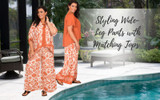 ​The Ultimate Guide to Styling Printed Wide-Leg Pants with Matching Tops