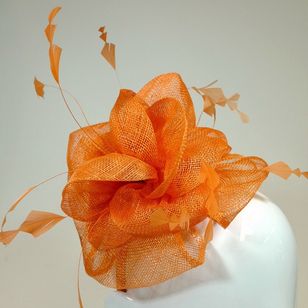 Medium Head Band Fascinator Blue FH2164 