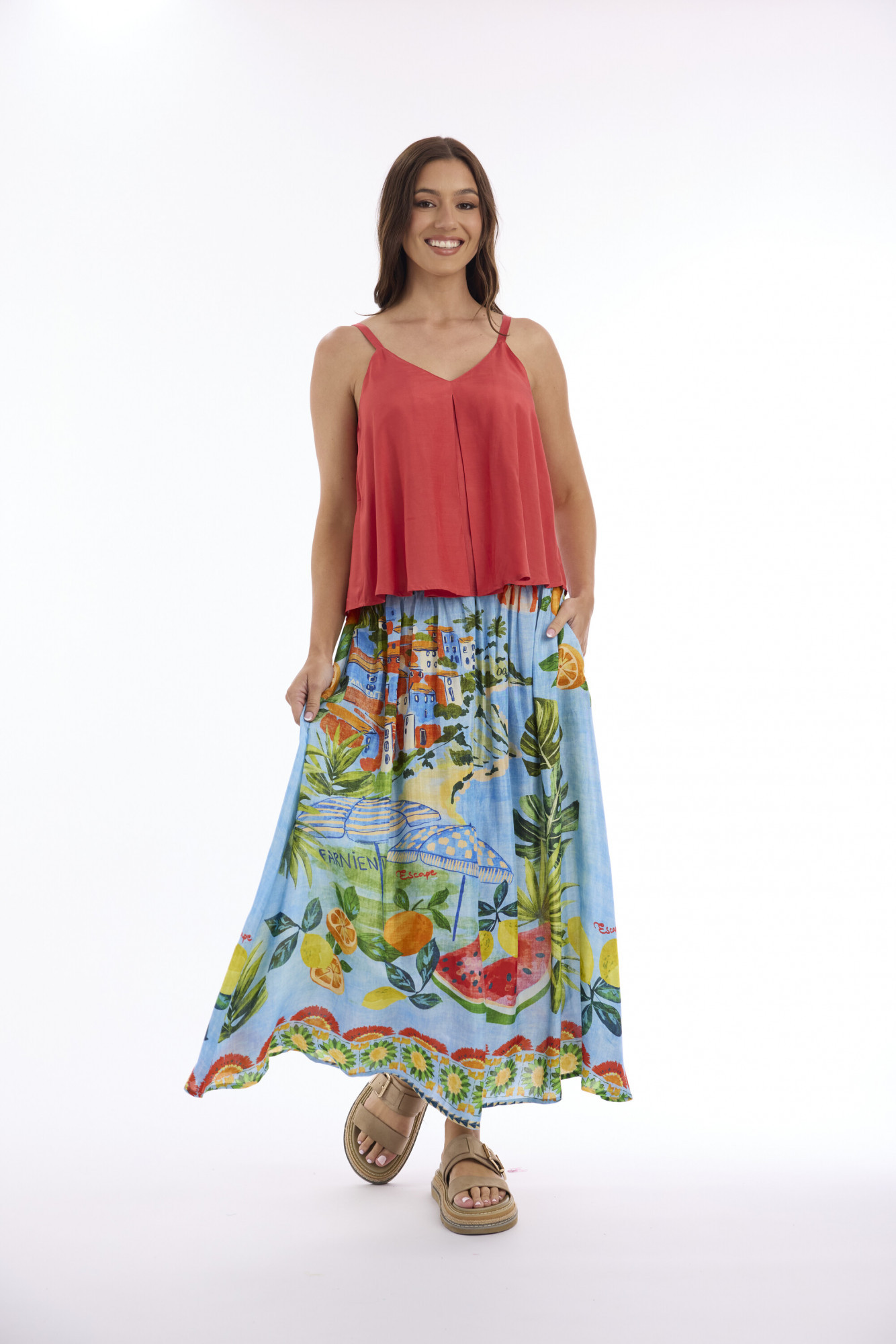 Adele Skirt in Print | ESCAPE | @alibiOnline