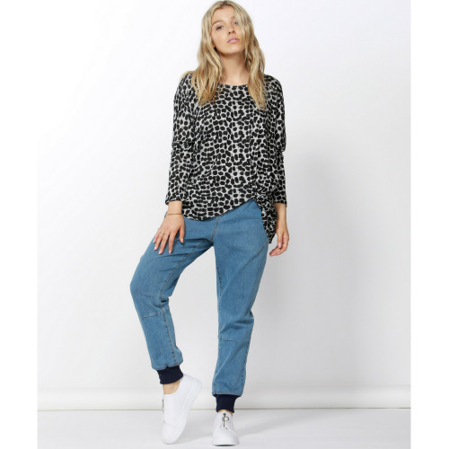 Women's Top Online | ATLANTA ¾ SLEEVE TOP | BETTY BASICS