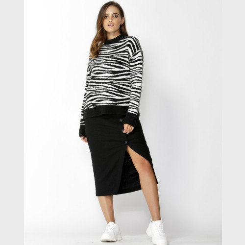 Women's Tops | Zebra Crossing Jumper | SASS