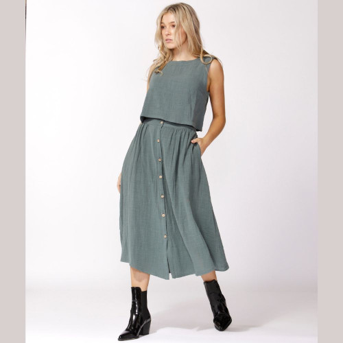 Women’s Skirts | Lost Dreams Buttoned Skirt | SASS