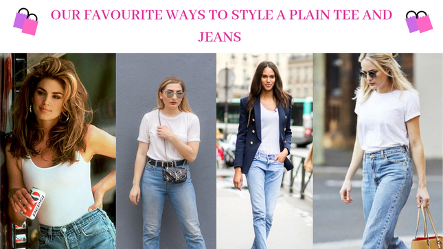Our Favourite Ways To Style A Plain Top And Jeans