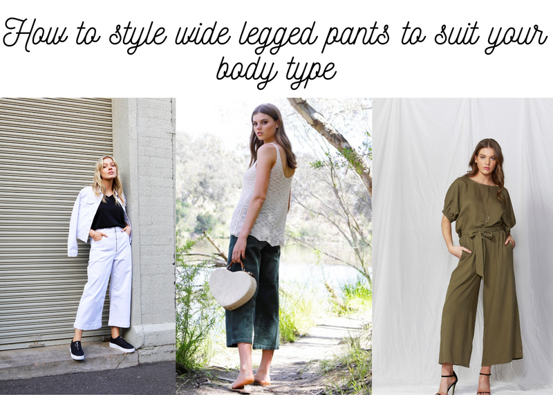 How To Style Wide Legged Pants To Suit Your Body Type