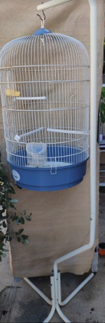 Medium Birds Cage with Stand 007