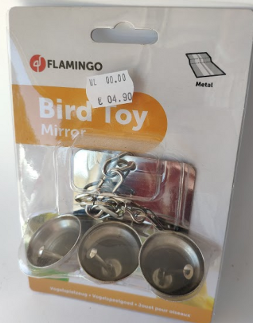 Flamingo Bird Toy Mirror