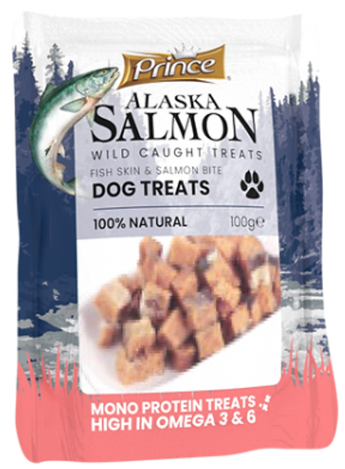 Prince Wild Caught Alaska Fish Skin & Salmon Bite