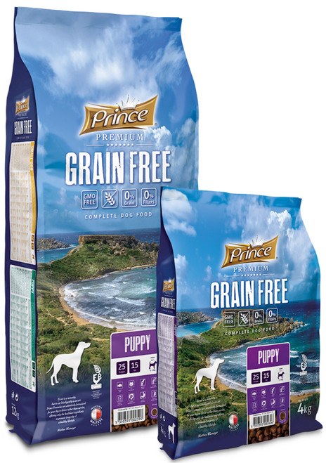 Prince Grain Free Puppy M/L 12kg