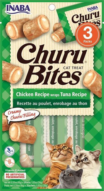 CHURU BITES Chicken Recipe wraps Tuna recip