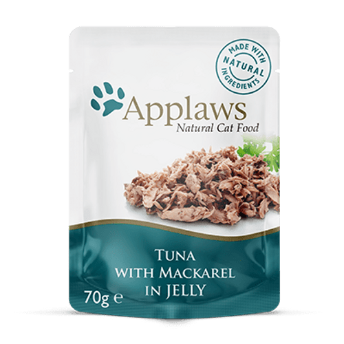 APPLAWS TENDER TUNA WITH MACKEREL IN A TASY JELLY