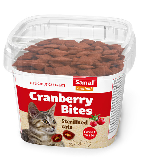 Sanal Delicious Cat Treats - Cranberry Bites