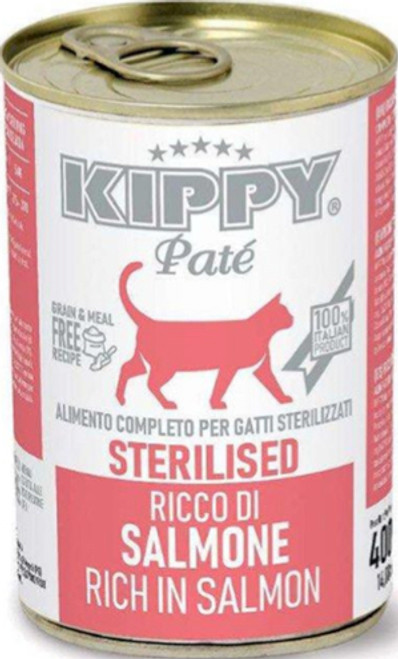 Kippy Paté Sterilised - Rich in Salmon 400g