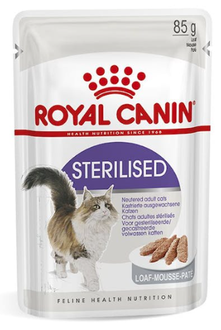 Royal Canin Sterilised Wet Loaf 12x85g