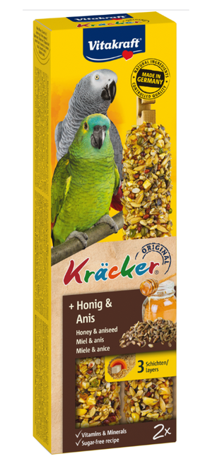 Vitakraft Kracker Parrots Honey & Sesame