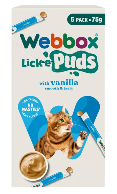 Webbox Lick-e-Puds with Vanilla