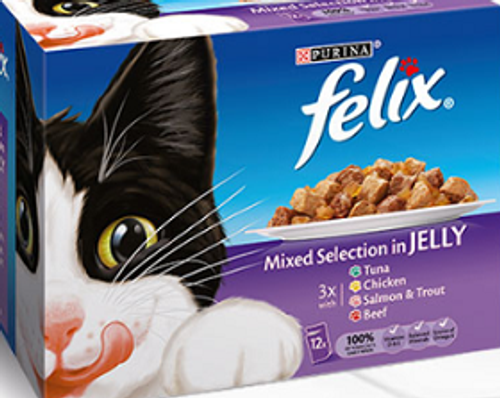 Purina Felix Mixed Selection in Jelly x 12