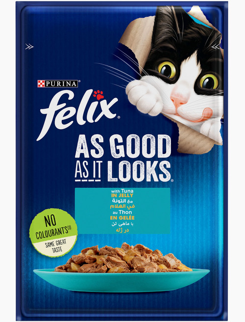 Purina Felix Tuna As Good As It Looks in Jelly 85g