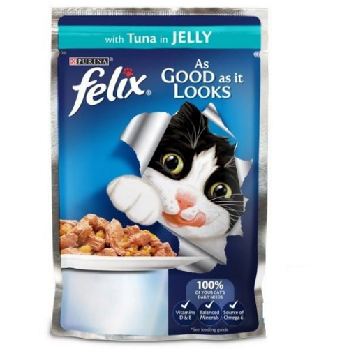 Purina Felix Tuna in Jelly As Good As It Looks 100g