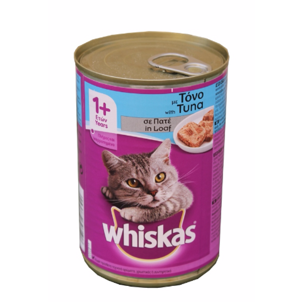 Whiskas Tuna in Loaf 1+ Years 400g