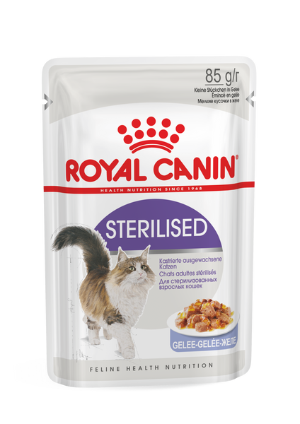 Royal Canin Sterilised Wet Jelly  12x85g