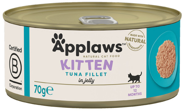 Applaws Kitten Tuna Fillet in Jelly 70g