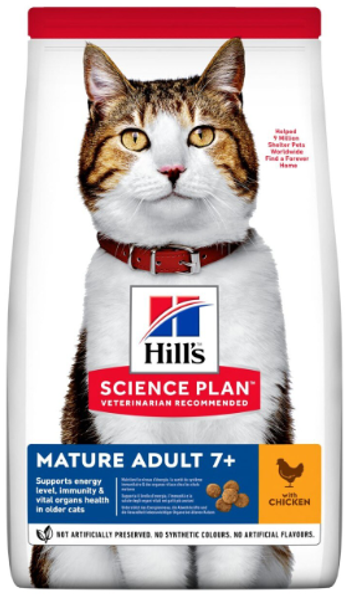 Hill's Science Plan Mature Adult 7+ with Chicken 1.5kg