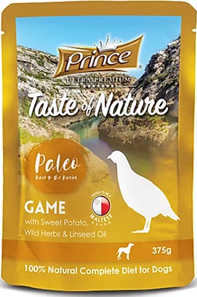 Prince Taste Of Nature Paleo Game w/ Sweet Potato 375g