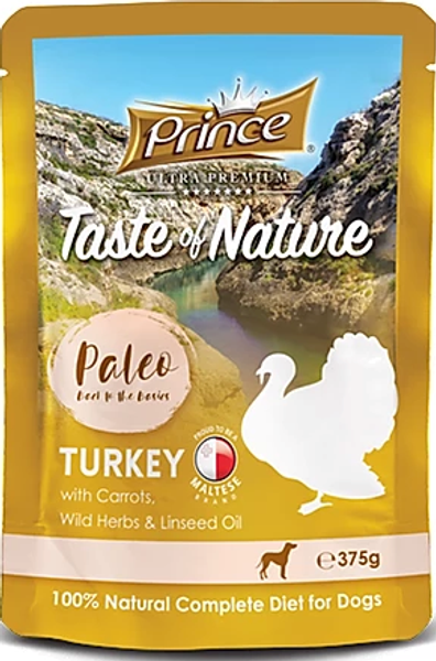 Prince Taste Of Nature Paleo Turkey w/ Carrots 375g