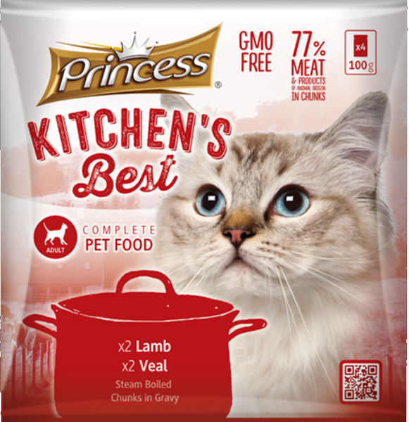 Princess Kitchen'S Best Flow Packs Lamb And Veal 4x100g