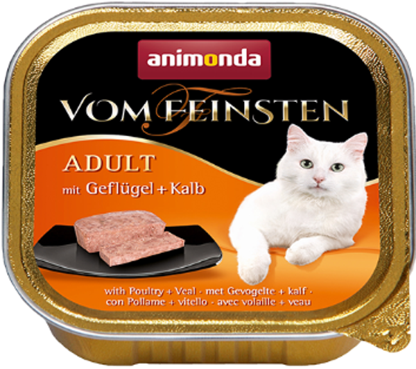 Vom Feinsten Adult with Poultry and Calf 100g