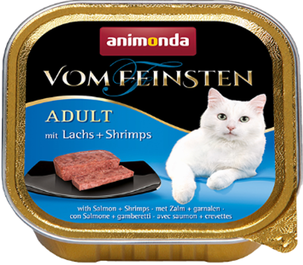 Vom Feinsten Adult with Salmon and Shrimp 100g