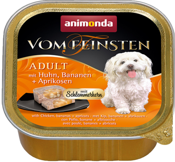 Vom Feinsten Adult with Chicken, Bananas + Apricots 150g