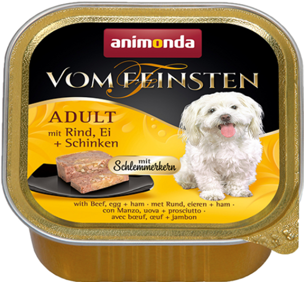 Vom Feinsten Adult with Beef, Egg + Ham 150g