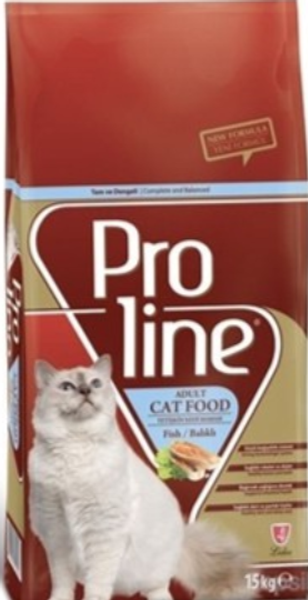 Pro Line Adult Cat Food Fish 15kg